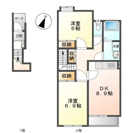 グレースヴィラ・フジ203 - 画像2