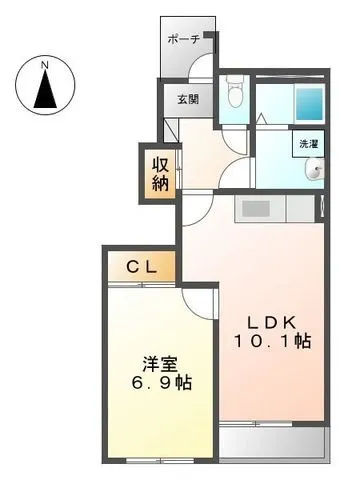 グランディール中広 101 - 画像2