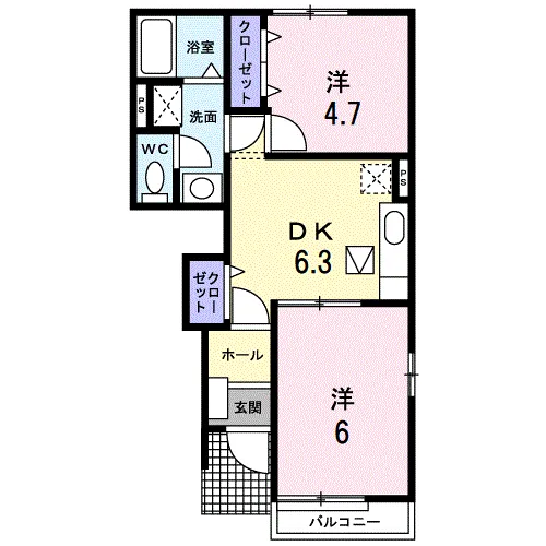 ブライドガーデンⅠB104 - 画像2