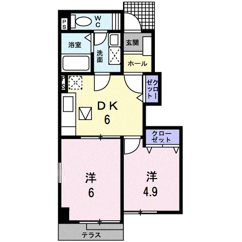 メゾン・アンジュ参番館102 - 画像2