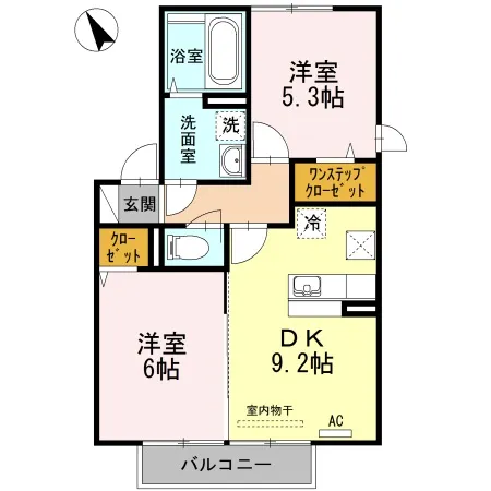セジュール・アルジェントB棟106 - 画像2