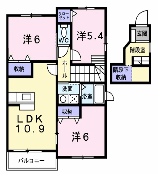 アヴェニール壱番館202 - 画像2