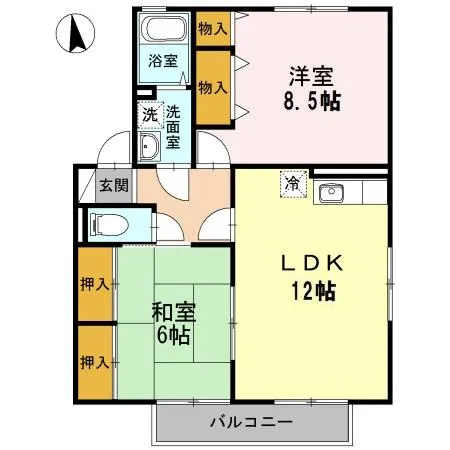 アクールD棟110 - 画像2