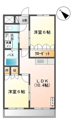 グレイス　シャトレーン203 - 画像2