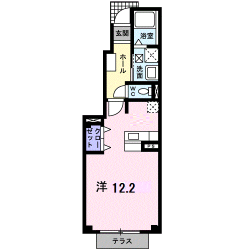 フォレストヒルズ2号館102 - 画像2