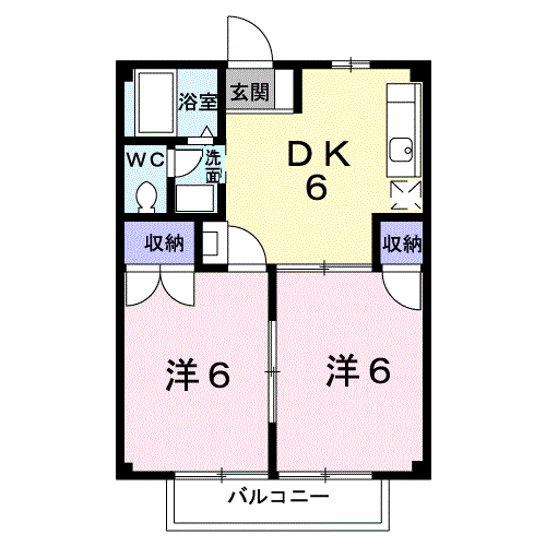 ニューシティ広川C203 - 画像2