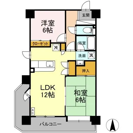 サンライトヒルズ広川203 - 画像2