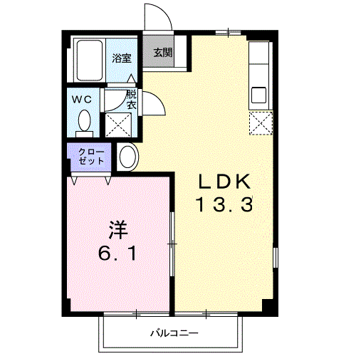 ニューシティ広川C201 - 画像2