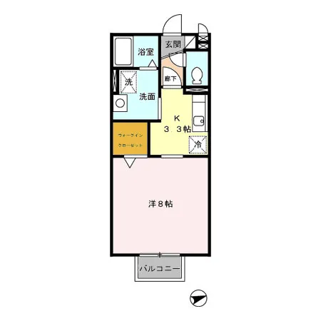 セジュール和泉202 - 画像2