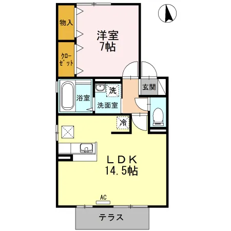 リビングタウン江戸屋敷D棟112 - 画像2