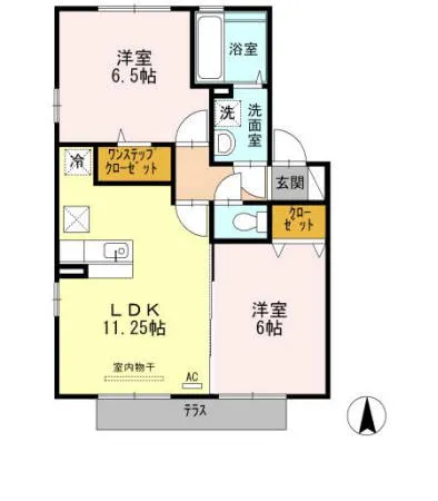 D-room杉町105 - 画像2