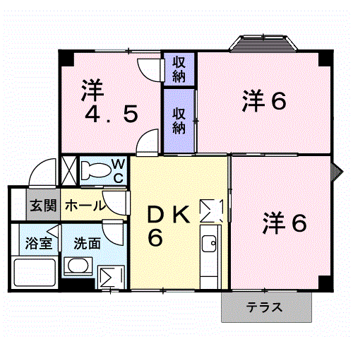 くんぷう赤坂B101 - 画像2