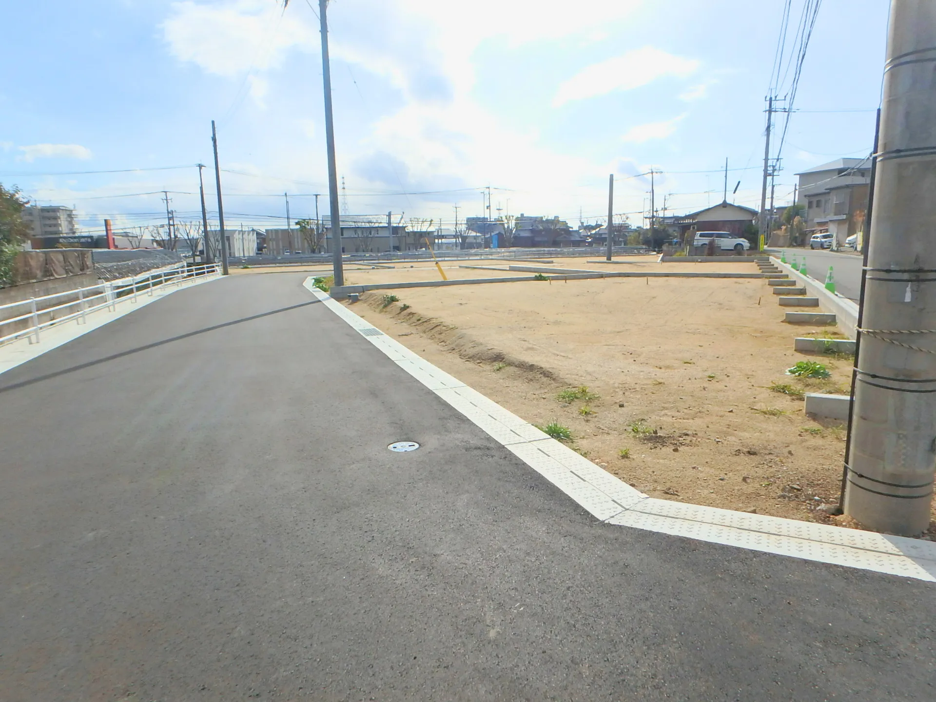 【残り1区画・土地】筑後市徳久の分譲地『徳久6区画分譲地』販売中！建築条件なし　マクドナルド筑後店 まで徒歩約3分（230ｍ）